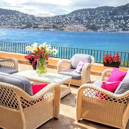Apartment Cap Ferrat Luxury Terrace Sea Front Saint-Jean-Cap-Ferrat
